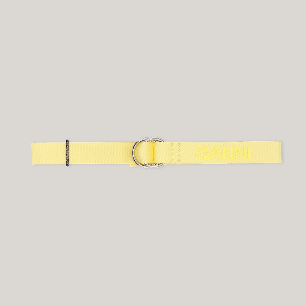Webbing Belt - Pale Banana